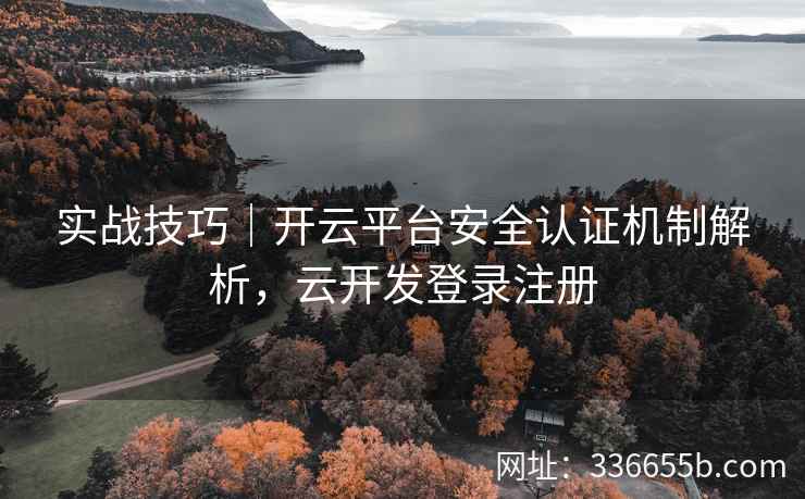 实战技巧|开云平台安全认证机制解析,云开发登录注册